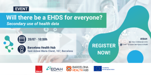 Will there be a European Health Data Space for everyone? Secondary use of health data.